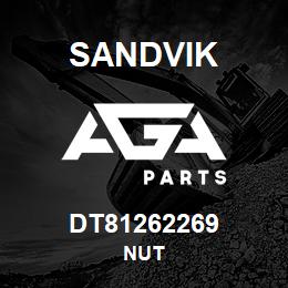 DT81262269 Sandvik NUT | AGA Parts