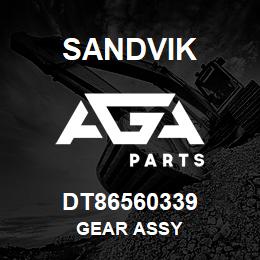DT86560339 Sandvik GEAR ASSY | AGA Parts