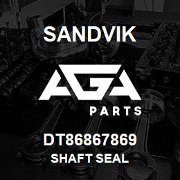 DT86867869 Sandvik SHAFT SEAL | AGA Parts