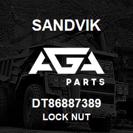 DT86887389 Sandvik LOCK NUT | AGA Parts