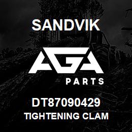 DT87090429 Sandvik TIGHTENING CLAM | AGA Parts