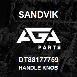 DT88177759 Sandvik HANDLE KNOB | AGA Parts