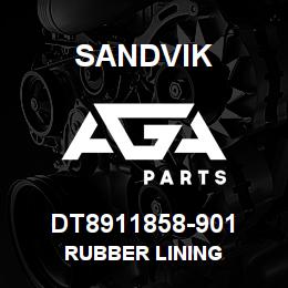 DT8911858-901 Sandvik RUBBER LINING | AGA Parts