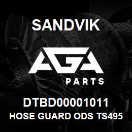 DTBD00001011 Sandvik HOSE GUARD ODS TS495 | AGA Parts