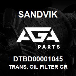 DTBD00001045 Sandvik TRANS. OIL FILTER GRP *GROUP REF | AGA Parts