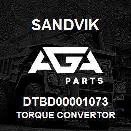 DTBD00001073 Sandvik TORQUE CONVERTOR | AGA Parts