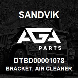 DTBD00001078 Sandvik BRACKET, AIR CLEANER | AGA Parts