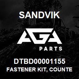 DTBD00001155 Sandvik FASTENER KIT, COUNTERWEIGHT GRP | AGA Parts