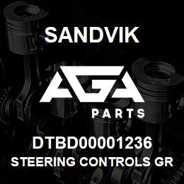 DTBD00001236 Sandvik STEERING CONTROLS GRP *GROUP REF | AGA Parts