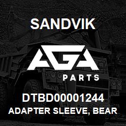 DTBD00001244 Sandvik ADAPTER SLEEVE, BEARING HOUSING | AGA Parts