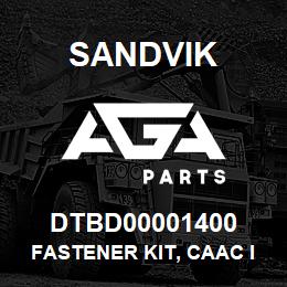 DTBD00001400 Sandvik FASTENER KIT, CAAC INTAKE GRP | AGA Parts