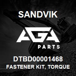 DTBD00001468 Sandvik FASTENER KIT, TORQUE CONVERTER GROUP | AGA Parts