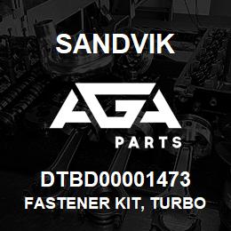 DTBD00001473 Sandvik FASTENER KIT, TURBO ACC GRP | AGA Parts