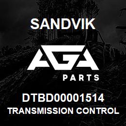 DTBD00001514 Sandvik TRANSMISSION CONTROL LINKAGE | AGA Parts