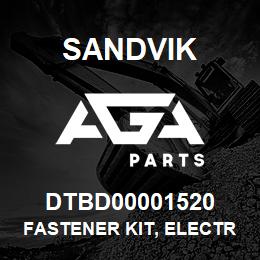 DTBD00001520 Sandvik FASTENER KIT, ELECTRICAL GRP LS151 | AGA Parts