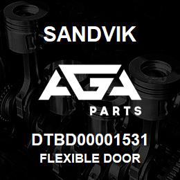 DTBD00001531 Sandvik FLEXIBLE DOOR | AGA Parts