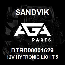 DTBD00001629 Sandvik 12V HYTRONIC LIGHT 50W AUSTRALIA | AGA Parts