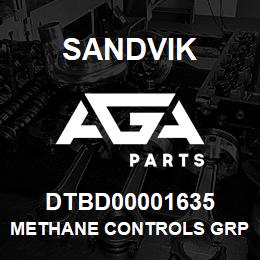 DTBD00001635 Sandvik METHANE CONTROLS GRP *GROUP REF | AGA Parts