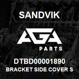DTBD00001890 Sandvik BRACKET SIDE COVER STOP SIDE COVER S | AGA Parts