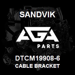 DTCM19908-6 Sandvik CABLE BRACKET | AGA Parts