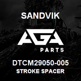 DTCM29050-005 Sandvik STROKE SPACER | AGA Parts