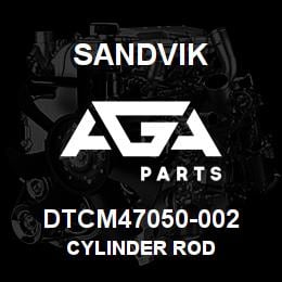 DTCM47050-002 Sandvik CYLINDER ROD | AGA Parts