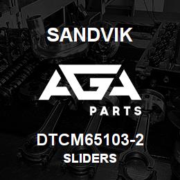 DTCM65103-2 Sandvik SLIDERS | AGA Parts