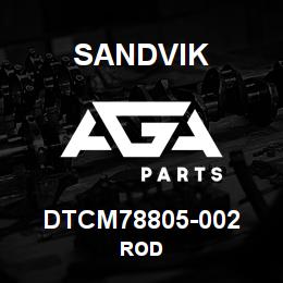DTCM78805-002 Sandvik ROD | AGA Parts