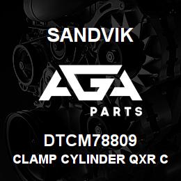 DTCM78809 Sandvik CLAMP CYLINDER QXR CAROUSEL | AGA Parts