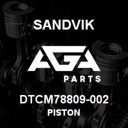 DTCM78809-002 Sandvik PISTON | AGA Parts
