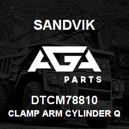 DTCM78810 Sandvik CLAMP ARM CYLINDER QXR CAROUSEL | AGA Parts