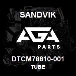 DTCM78810-001 Sandvik TUBE | AGA Parts