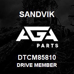 DTCM85810 Sandvik DRIVE MEMBER | AGA Parts