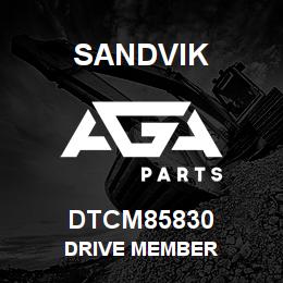 DTCM85830 Sandvik DRIVE MEMBER | AGA Parts