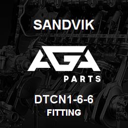 DTCN1-6-6 Sandvik FITTING | AGA Parts