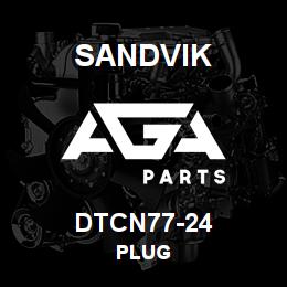 DTCN77-24 Sandvik PLUG | AGA Parts