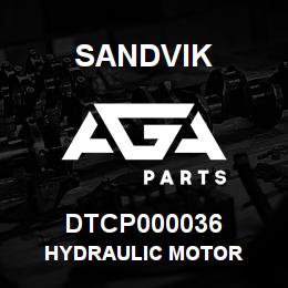 DTCP000036 Sandvik HYDRAULIC MOTOR | AGA Parts