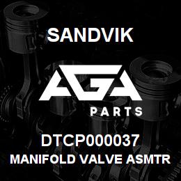 DTCP000037 Sandvik MANIFOLD VALVE ASMTRIPLE JAW | AGA Parts