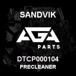 DTCP000104 Sandvik PRECLEANER | AGA Parts
