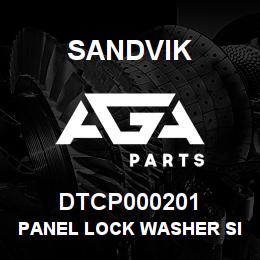 DTCP000201 Sandvik PANEL LOCK WASHER SIZE 18 | AGA Parts