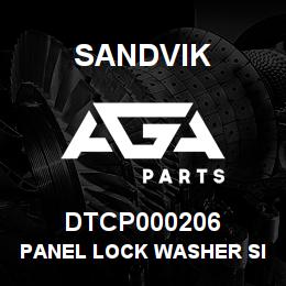 DTCP000206 Sandvik PANEL LOCK WASHER SIZE 24 | AGA Parts
