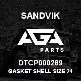 DTCP000289 Sandvik GASKET SHELL SIZE 24 | AGA Parts