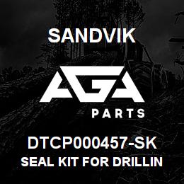DTCP000457-SK Sandvik SEAL KIT FOR DRILLING VALVE | AGA Parts