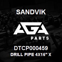 DTCP000459 Sandvik DRILL PIPE 4X16' X 3/4 X 24 | AGA Parts