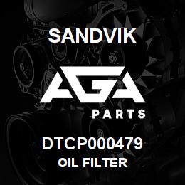 DTCP000479 Sandvik OIL FILTER | AGA Parts
