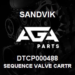 DTCP000488 Sandvik SEQUENCE VALVE CARTRIDGE | AGA Parts