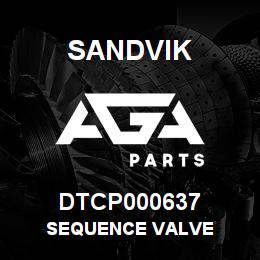 DTCP000637 Sandvik SEQUENCE VALVE | AGA Parts