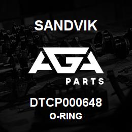 DTCP000648 Sandvik O-RING | AGA Parts