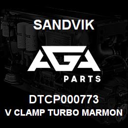 DTCP000773 Sandvik V CLAMP TURBO MARMON FLANG | AGA Parts