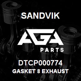 DTCP000774 Sandvik GASKET 8 EXHAUST | AGA Parts